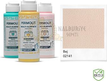 Permolit Multi Surface Akrilik Hobi Boyası BEJ 120 ml.