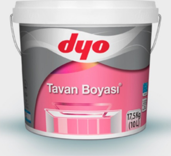 DYO TAVAN BOYASI BEYAZ 10 KG