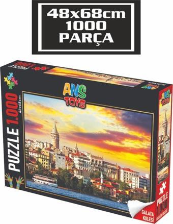 Galata Kulesi 1000 Parça (48x68) Puzzle