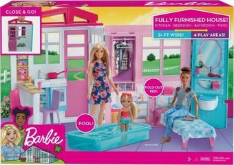 BARBİENİN TAŞINABİLİR PORTATİF EVİ 