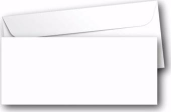 Diplomat Beyaz Zarf 100'lü 105x240 - 110 Gr