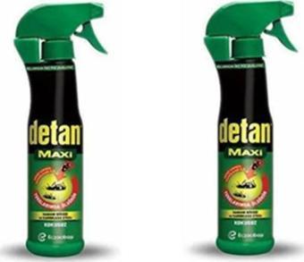 Detan Böcek Ilacı Maxi Sinek,Hamam Bocegi,Kene,Karınca 250 Ml X 2 Adet Kzmprt