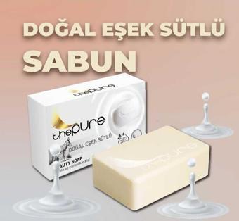 The Pure Therapy The Pure Doğal Eşek Sütlü Sabun ( 100 Gr ) *4 Adet