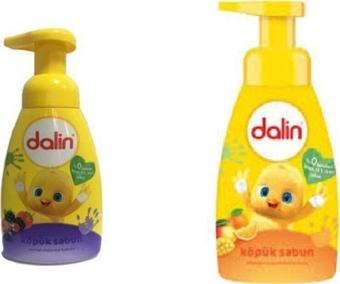 Dalin Köpük El Sabunu Orman Meyveli 200 Ml Ve Mango Ve Portakal Kokulu Köpük Sabun 200 Ml