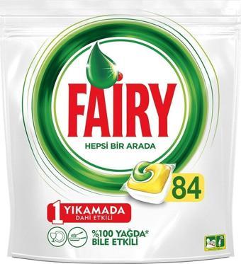 Fairy Hepsi Bir Arada Bulaşık Makinesi Deterjanı 84 Tablet