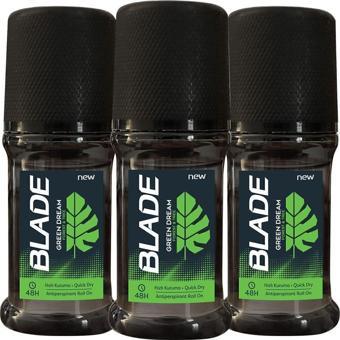 Blade Green Dream Erkek Roll On 3X50 Ml