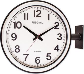 Regal Ultima Çift Taraflı İç Mekan İstasyon Duvar Saati 9106 CFT
