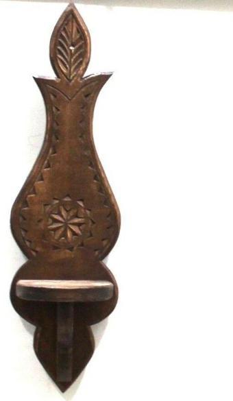 Otantik Çarşı Ahşap  Ahşap El Oyması  Lambalık Raf