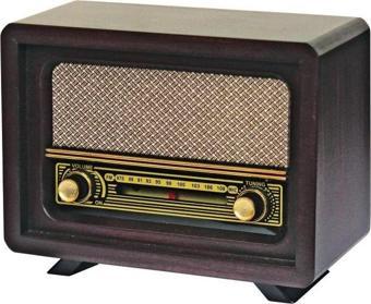 Nostaljik  Radyo Şarjlı Pil+Adaptörlü Beyoğlu Model