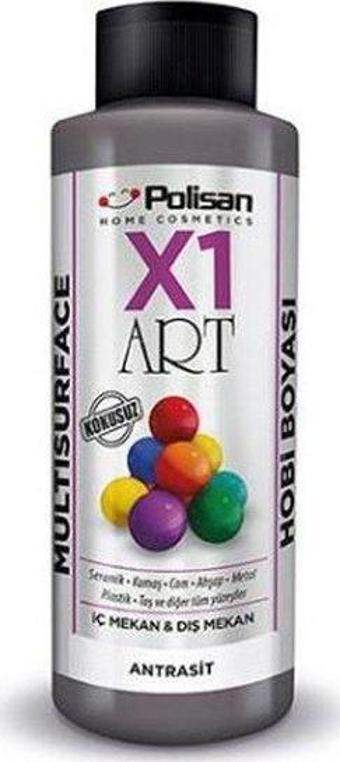 Polisan X1 Art Multisurface 120ml Koyu Gri