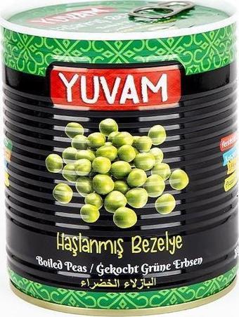 YUVAM HAŞLANMIŞ BEZELYE 800 GR