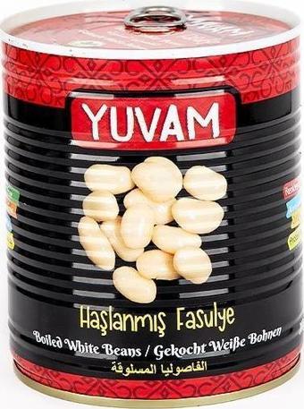 YUVAM HAŞLANMIŞ FASULYE 800 GR