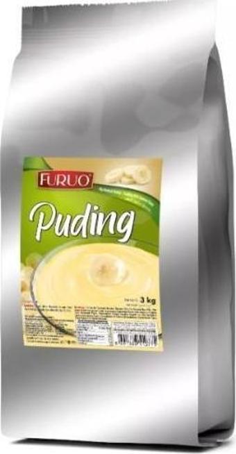 Furuo PUDİNG MUZ AROMALI 3 KG