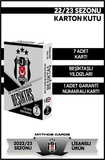 Mythos Cards Beşiktaş 2022-2023 Sezonu Resmi Lisanslı Oyuncu Kartları - Futbolcu Kartları