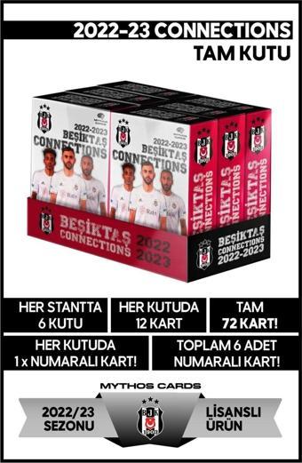 Mythos Cards Beşiktaş Connections 2022-2023 Sezonu 6'Lı Set