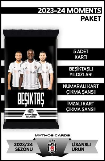 Mythos Cards Beşiktaş Moments 2023-2024 Sezonu Futbolcu Kartları