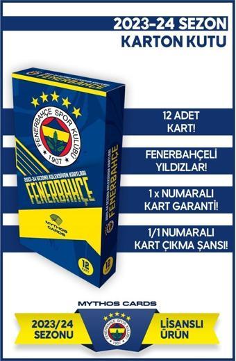 Mythos Cards Fenerbahçe 2023-24 Sezon Kartları - Paket Futbolcu Kartları