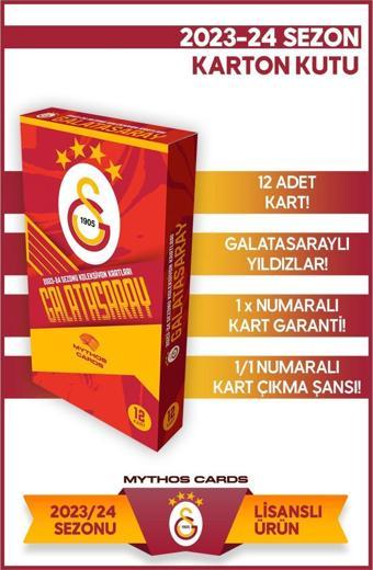 Mythos Cards Galatasaray 2023-2024 Sezon Kartları - Paket Futbolcu Kartları