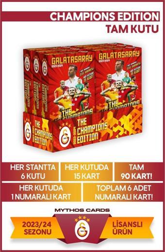 Mythos Cards Galatasaray The Champions Edition - Tam Kutu Futbolcu Kartları