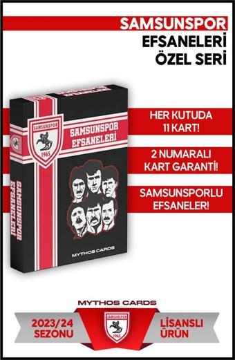 Mythos Cards Samsunspor  20 Ocak 1989 Özel Serisi Futbolcu Kartları