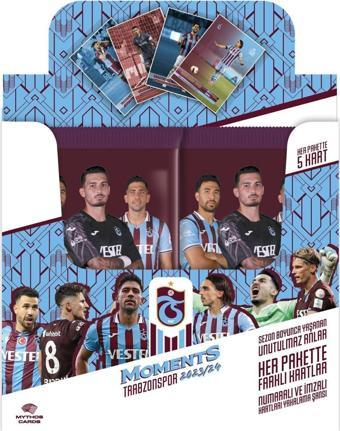 Mythos Cards Trabzonspor Moments 2023-24 Sezonu - Tam Kutu Futbolcu Kartları