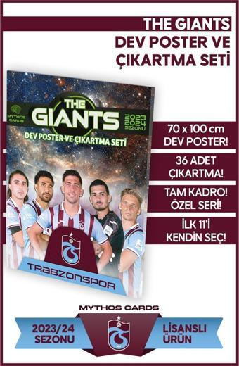 Mythos Cards Trabzonspor The Gıants Dev Poster Ve Çıkartma Seti