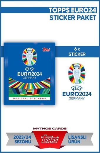 Topps Euro 2024 Sticker - Futbolcu Sticker