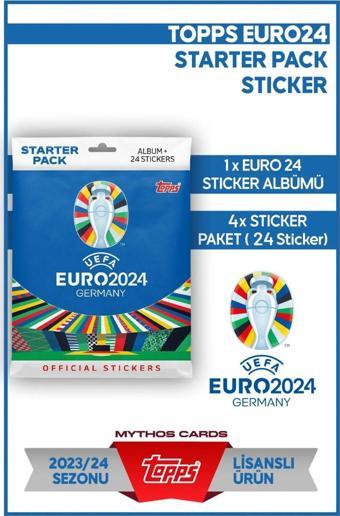 Topps Euro 2024 Sticker Starter Pack