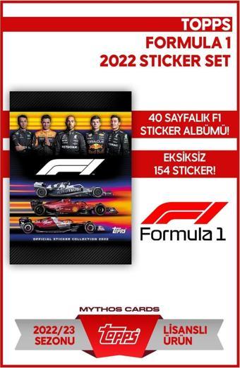 Topps Formula 1 Stickers 2022 - Tam Set Stickerlar Ve Albüm