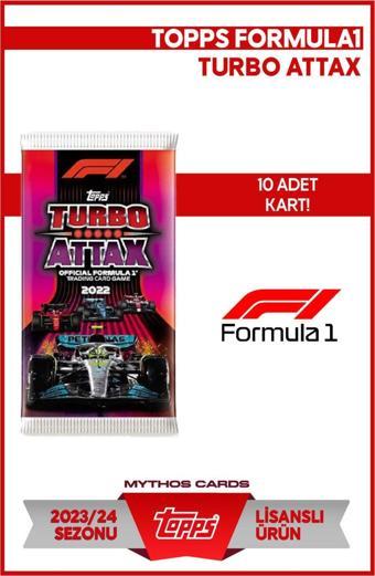 Topps Formula 1 Turbo Attax - 10 Kartlık Paket