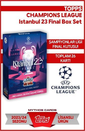 Topps Ucl Şampiyonlar Ligi Final Boxset Istanbul Futbolcu Kartları