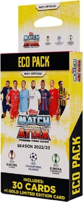 Topps Uefa 2022-2023 Sezonu Şampiyonlar Ligi Match Attax – Destek Paketi