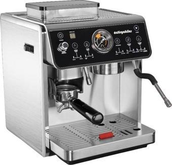 Öztiryakiler Mini Barista Espresso Kahve Makinesi 2800 W Kahve Değirmeni dahil 2,7 lt su kabı