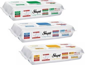 Sleepy Easy Clean Beyaz Sabun,Çamaşır Suyu,Arap Sabun Mop Uyumlu Yer Temizlik Havlusu 3 X 50