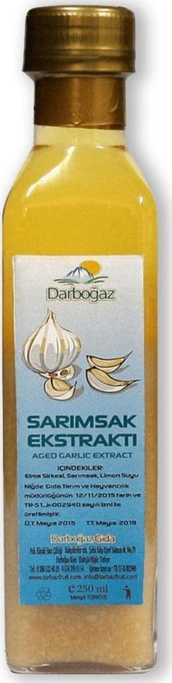 Darboğaz Sarımsak Ekstraklı Sirke Katkısız 500 Ml