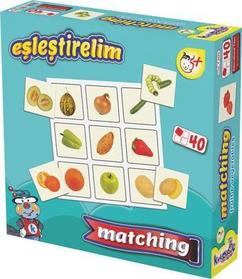 Kırkpabuç 7309 Meyveler Ve Sebzeler Eşleştirelim Kutu Oyunu