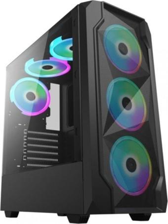 Gameforce Cold 4X120Mm Rgb Fanlı Kontrolcü Ve Kumandalı Oyuncu Bilgisayar Kasası