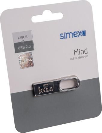 Simex SU-108 Mind 2.0  Metal  128GB USB Bellek