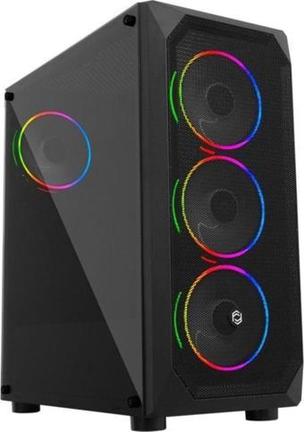 Gameforce Xmesh 4X120Mm Rainbow Fanlı Oyuncu Bilgisayar Kasası