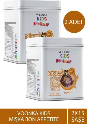 Voonka Kids Maşa İle Koca Ayı Mişka Vitamin 15 Şase 2 Adet