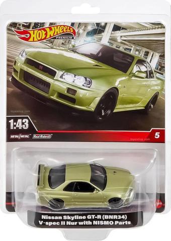 Hot Wheels Premium 1:43 Nissan Skyline GT-R (BNR34) - HMD47