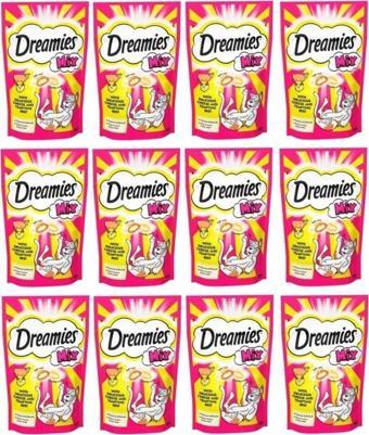 Dreamies Mix Sığır Etli Ve Peynirli Kedi Ödülü 60 Gr (12 Adet)