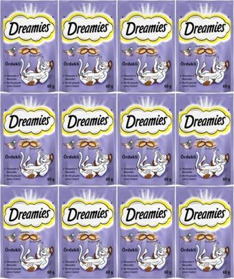 Dreamies Ördekli Kedi Ödül Maması 60 gr 12 Adet