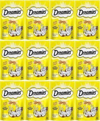 Dreamies Peynirli Kedi Ödül Maması 60 Gr 12 Adet