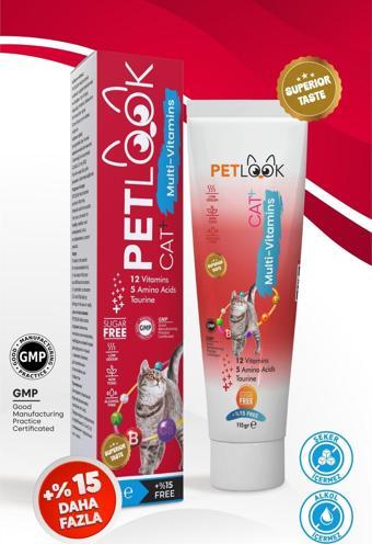 Petlook Multivitamin Kedi Maltı 115 GR, Kedi Malti, Kedi Ödülü ve Kedi Vitamini