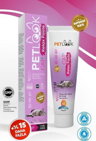 Petlook Sakinleştirici, Stres Azaltıcı ve Rahatlatıcı Relax Kedi Maltı Be calming, Kedi Vitamini, Kedi Ödülü