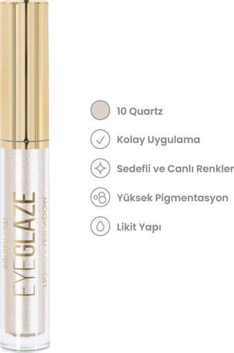 Eye Glaze Liquid Eyeshadow No: 10 Quartz - Likit Göz Farı - 8691190509187