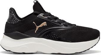 Puma 310162 Softride Capri Minima Leopard Wns Spor Ayakkabı Siyah