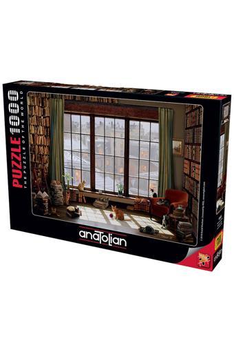 Anatolian 1065 Pencere Kedileri 1000 Parça Puzzle