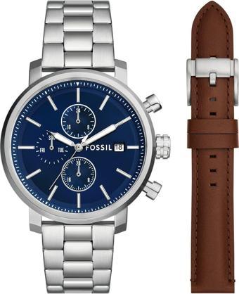 Fossil FBQ2872SET Erkek Kol Saati ve Yedek Kordon